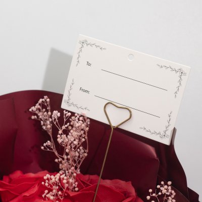(image for) Large Red Roses Bouquet - Love is Eternal - Gift Card