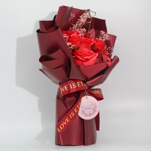 (image for) Large Red Roses Bouquet - Love is Eternal - Gift Card