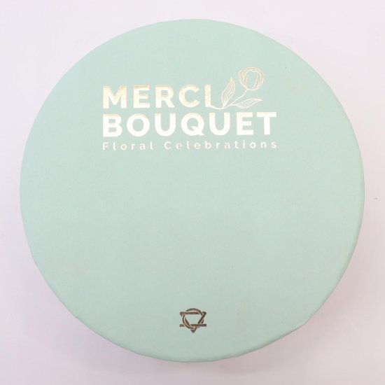 (image for) Round Box - Spring Celibrations - Yellow & Greens