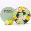 (image for) Round Box - Spring Celibrations - Yellow & Greens