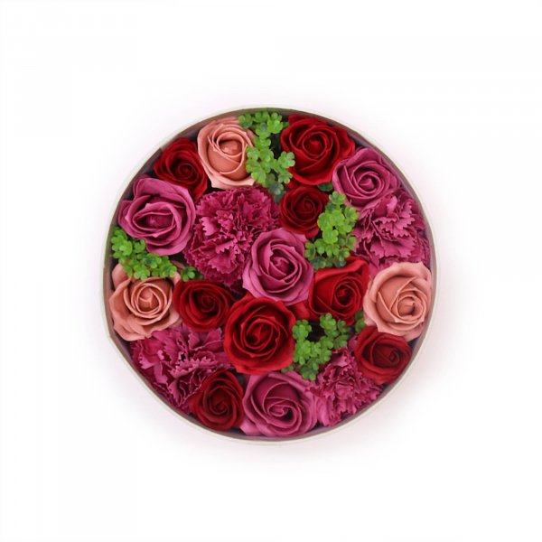 (image for) Round Box - Vintage Roses