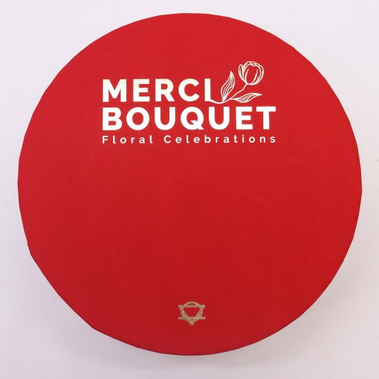 (image for) Round Box - Classic Red Roses