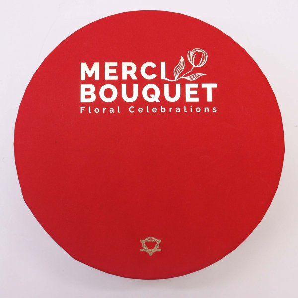 (image for) Round Box - Classic Red Roses