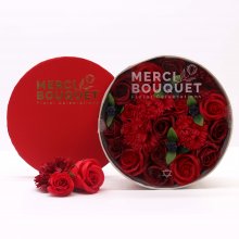 (image for) Round Box - Classic Red Roses