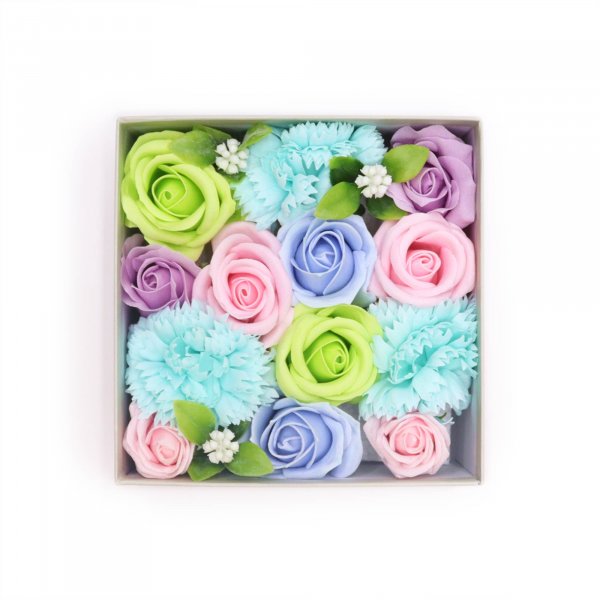 (image for) Square Box - Baby Blessings - Blues
