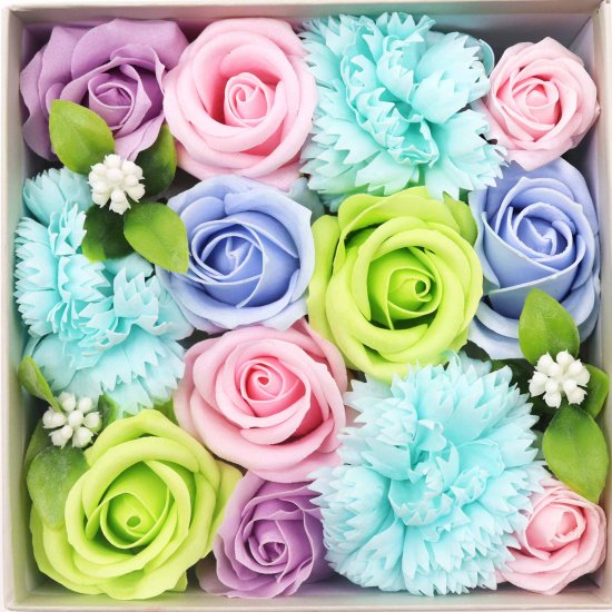 (image for) Square Box - Baby Blessings - Blues