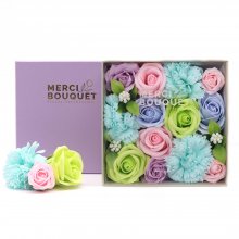 (image for) Square Box - Baby Blessings - Blues