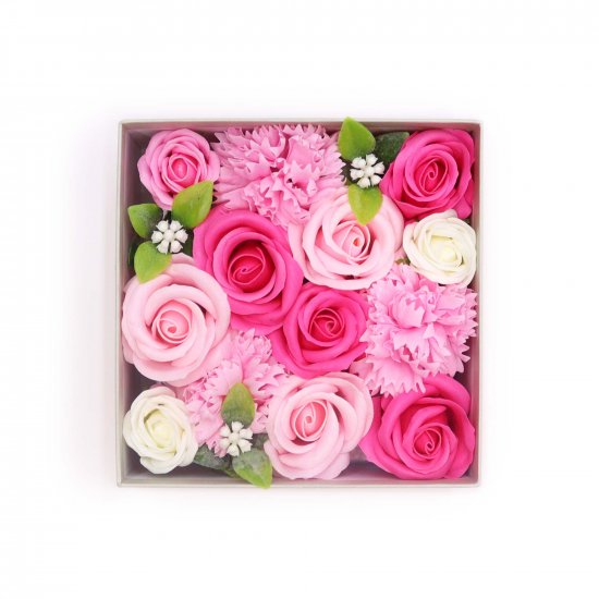 (image for) Square Box - Baby Blessings - Pinks