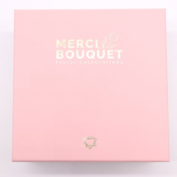 (image for) Square Box - Baby Blessings - Pinks