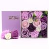 (image for) Square Box - Lavender Rose & Carnation