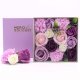 (image for) Square Box - Lavender Rose & Carnation