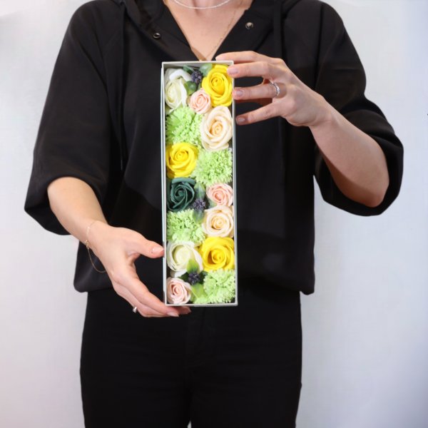 (image for) Long Box - Spring Celibrations - Yellow & Greens