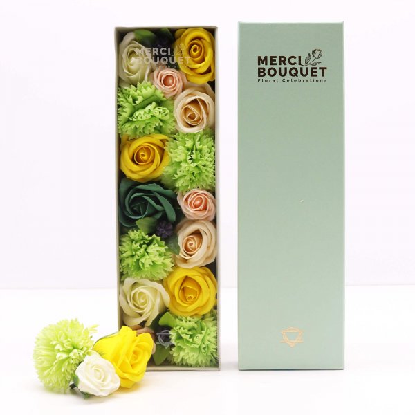 (image for) Long Box - Spring Celibrations - Yellow & Greens