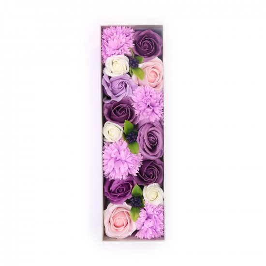 (image for) Long Box - Lavender Rose & Carnation