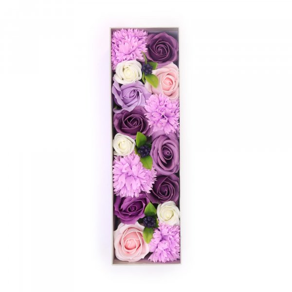 (image for) Long Box - Lavender Rose & Carnation