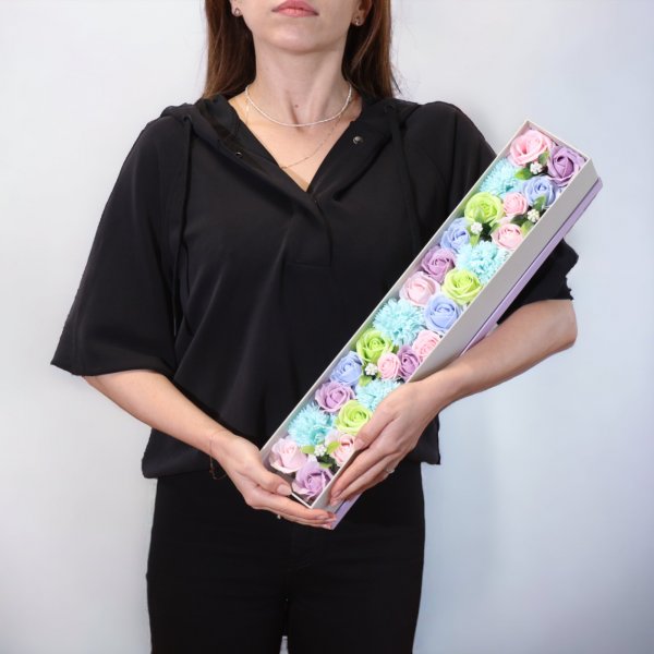 (image for) Extra Long Box - Baby Blessings - Blues