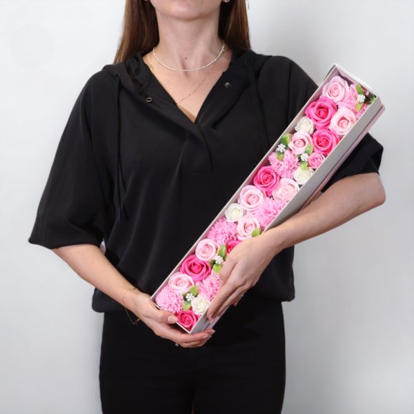 (image for) Extra Long Box - Baby Blessings - Pinks