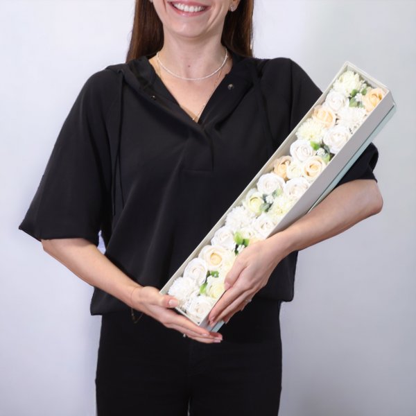 (image for) Extra Long Box - Wedding Blessings - White & Ivory