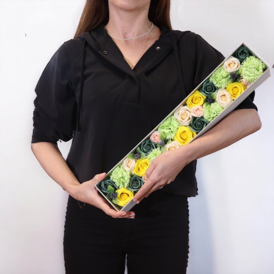 (image for) Extra Long Box - Spring Celibrations - Yellow & Greens