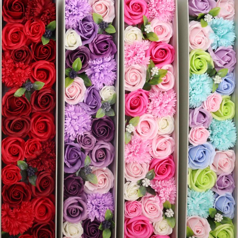 (image for) Extra Long - Lavender Rose & Carnation