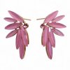 (image for) Soft Pink - Vintage Glass - Faries - Earrings