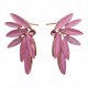 (image for) Soft Pink - Vintage Glass - Faries - Earrings