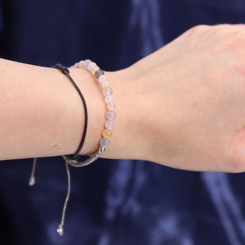(image for) Zodiac Crystal Candle with Gemstone Bracelet - Gemini