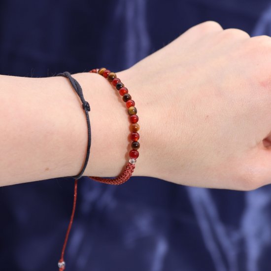(image for) Zodiac Crystal Candle with Gemstone Bracelet - Leo