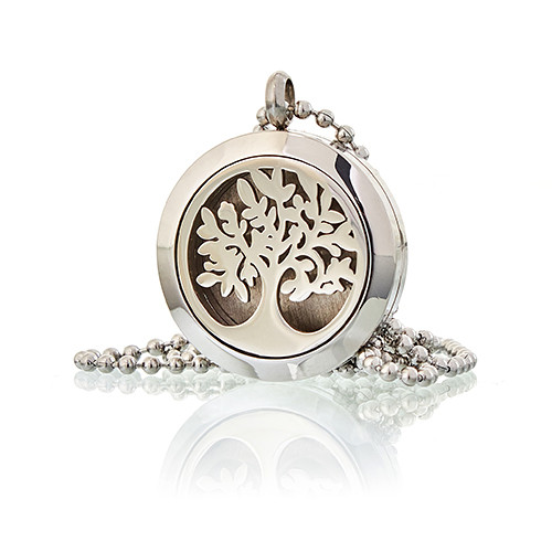 (image for) Aromatherapy Diffuser Necklace - Tree of Life 25mm