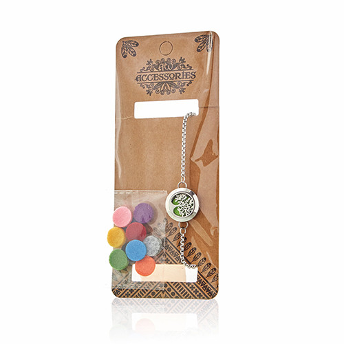 (image for) Aromatherapy Jewellery Chain Bracelet - Tree of Life - 20mm