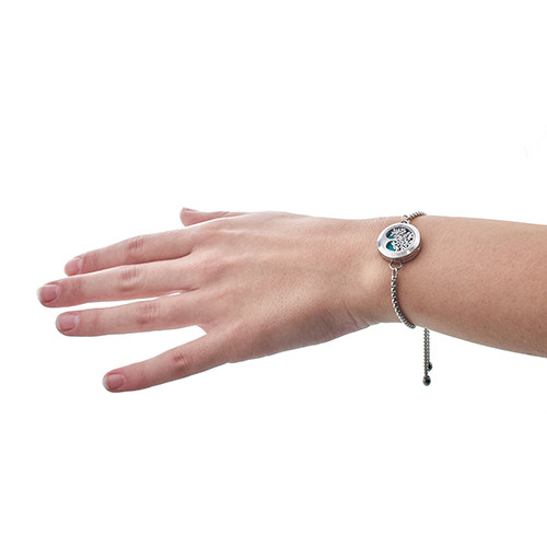 (image for) Aromatherapy Jewellery Chain Bracelet - Tree of Life - 20mm