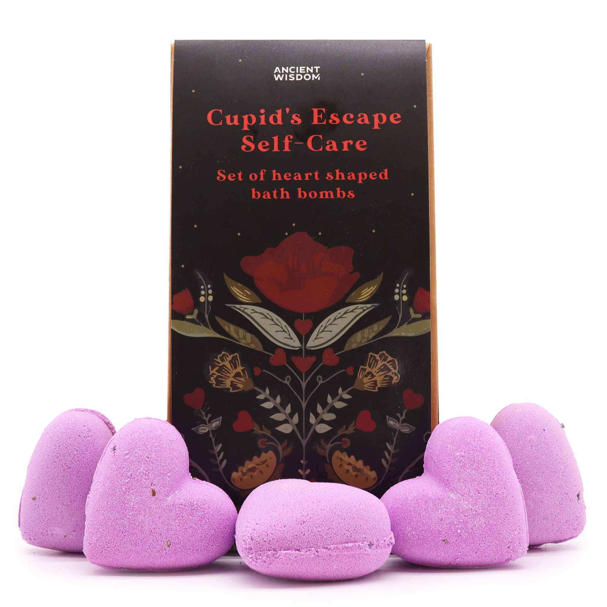 (image for) Cupids Escape Self Care Bath Heart Gift Set