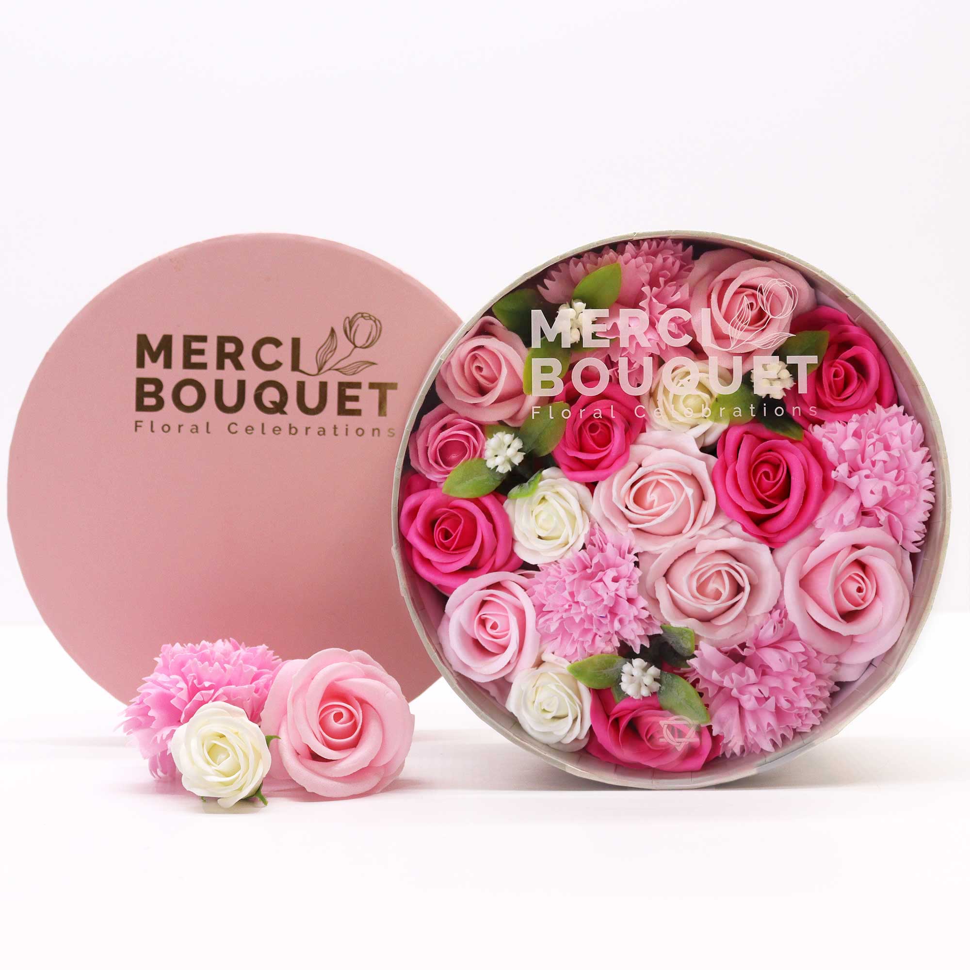 (image for) Round Box - Baby Blessings - Pinks