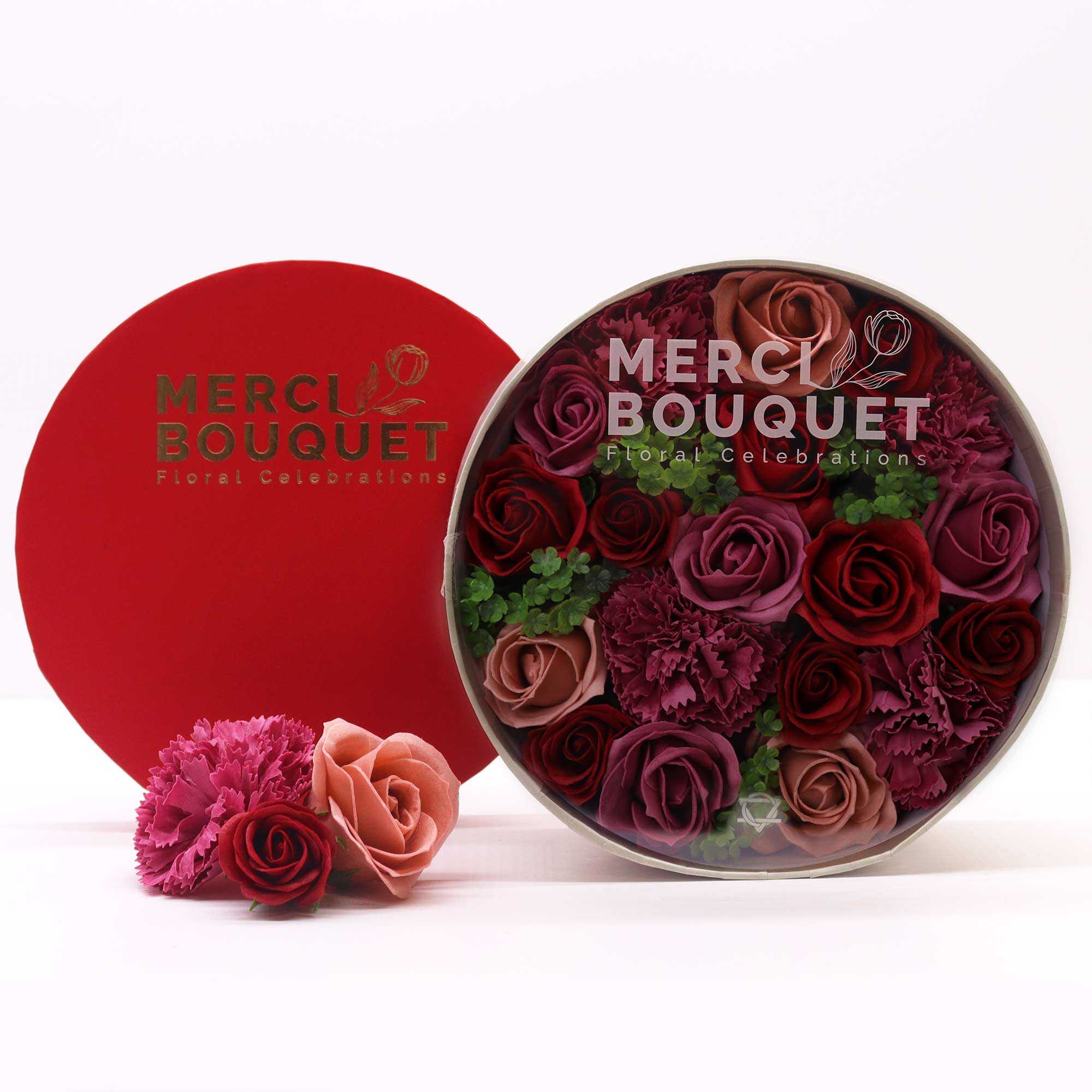 (image for) Round Box - Vintage Roses