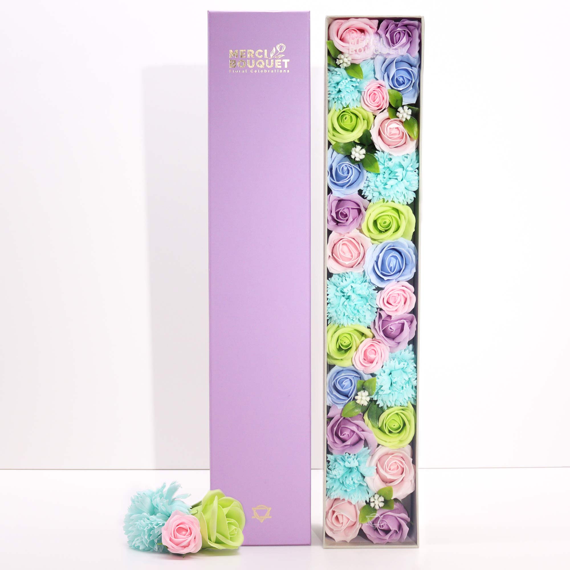 (image for) Extra Long Box - Baby Blessings - Blues