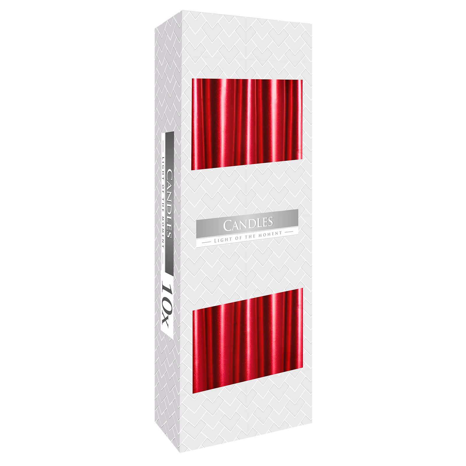(image for) Taper Candle - Red Metalic