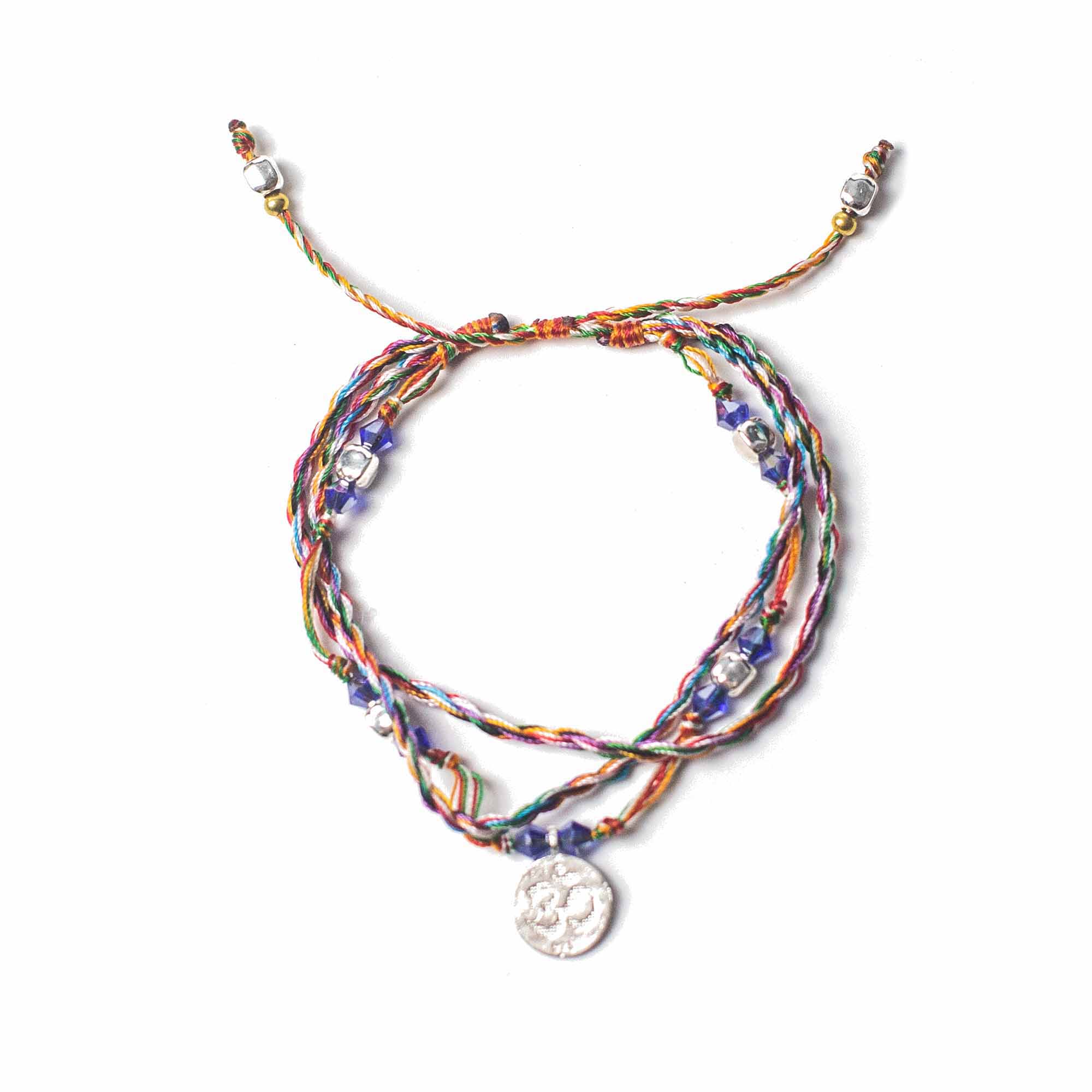 (image for) Temple String Bracelet - Om in Serenity